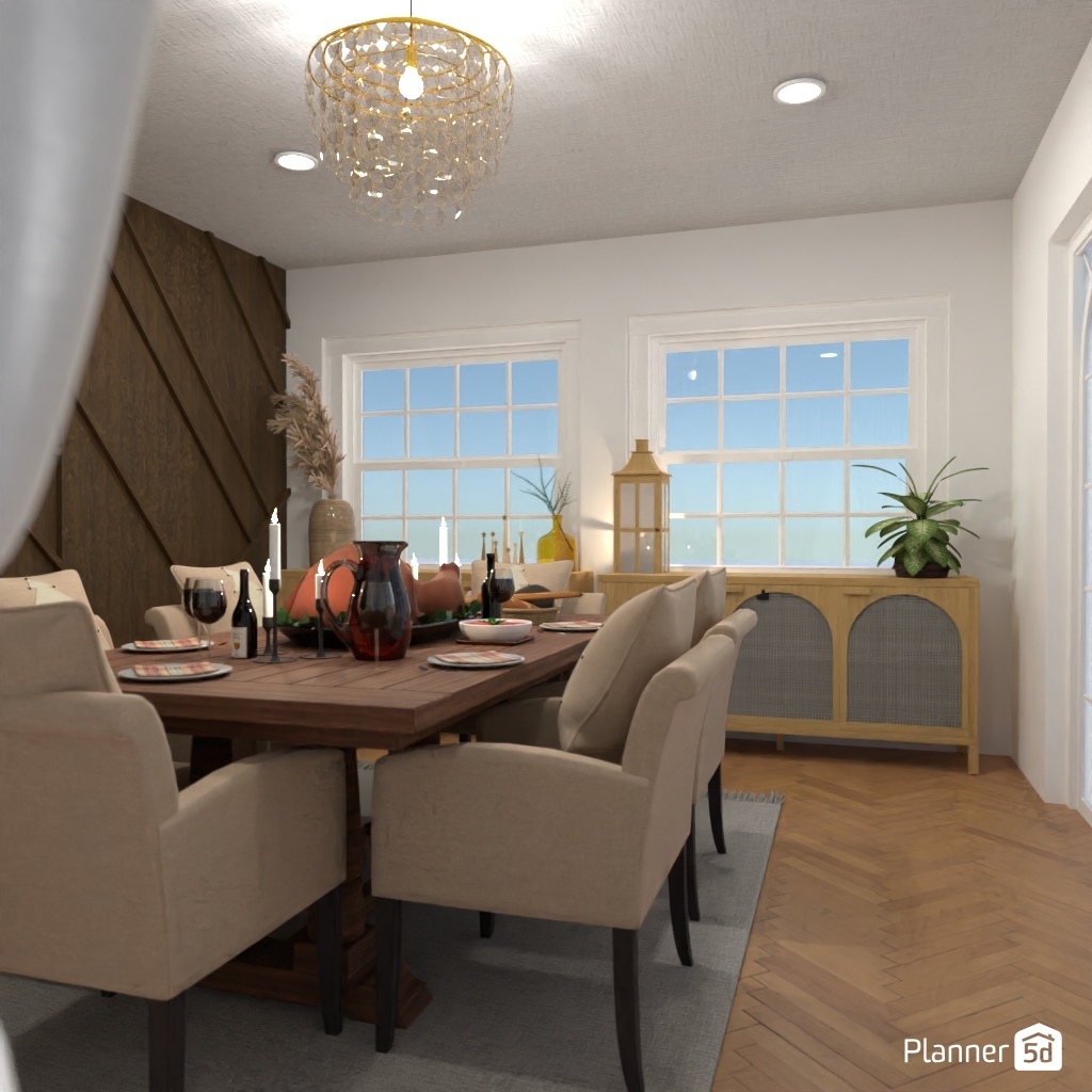 DB: Thanksgiving Day - room shell copy #23498430 by Editors Choice