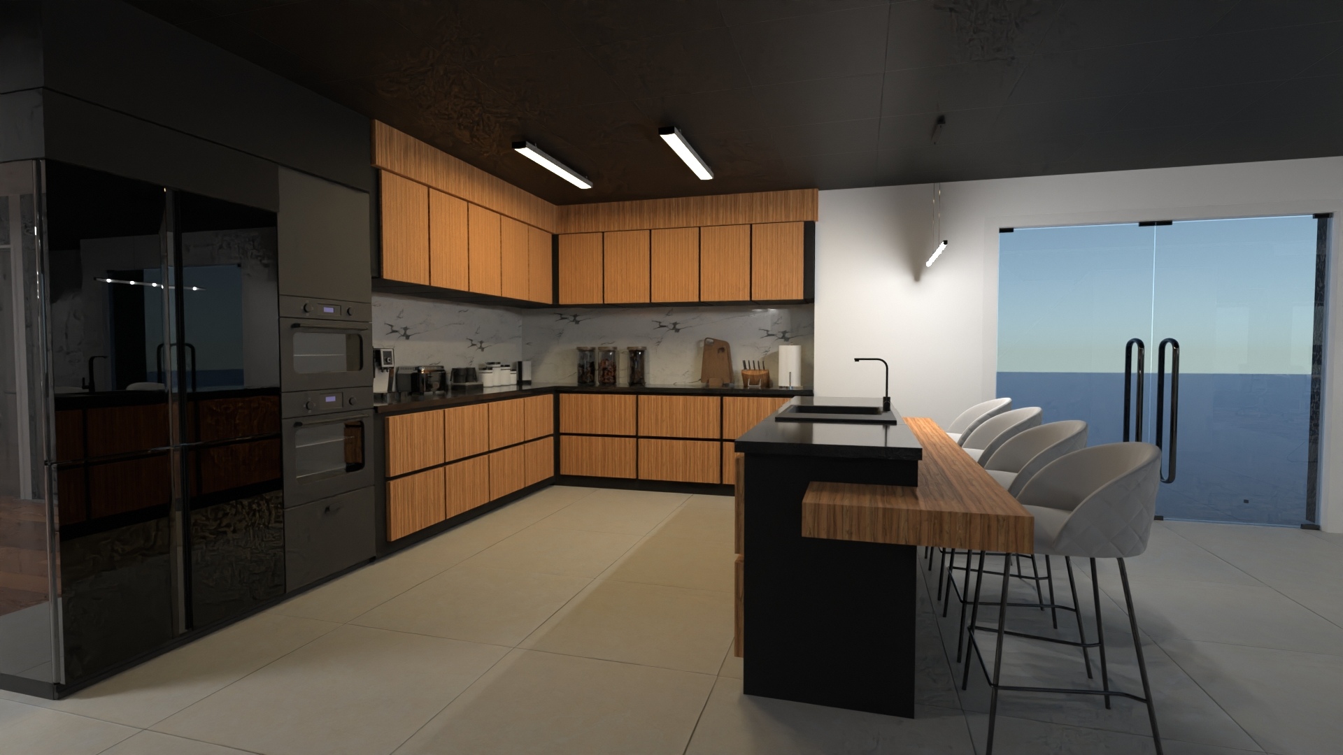 Code metal office 2 floors, concept 1 #23344794 by User 156298774