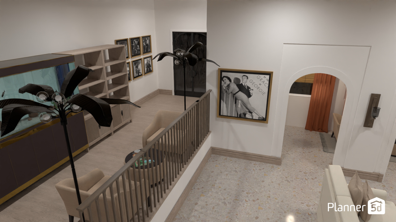 Hollywood Hills Interior #20746054 by Rae3D Interiors
