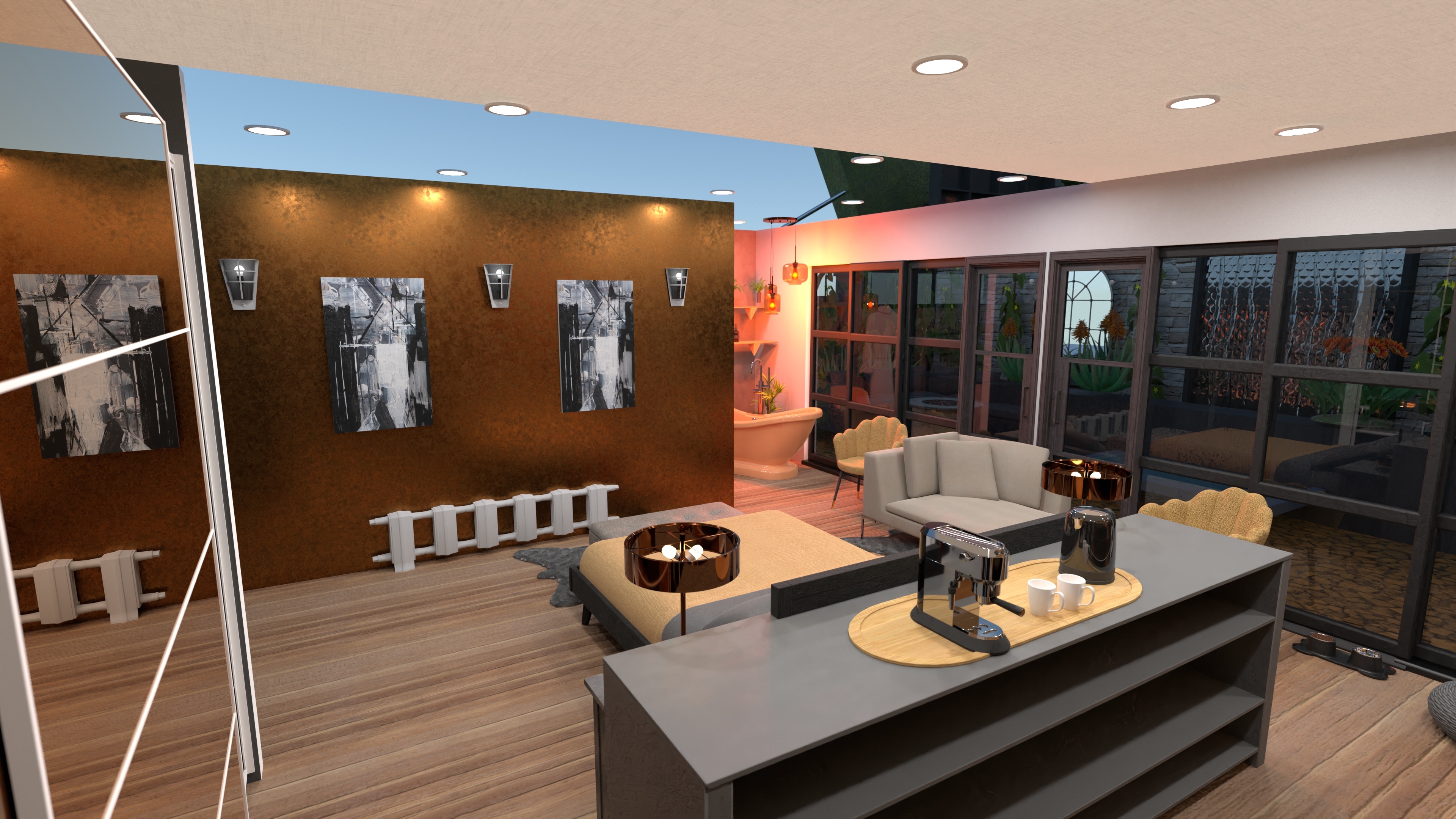 UD kitchen at front #23732943 by High View