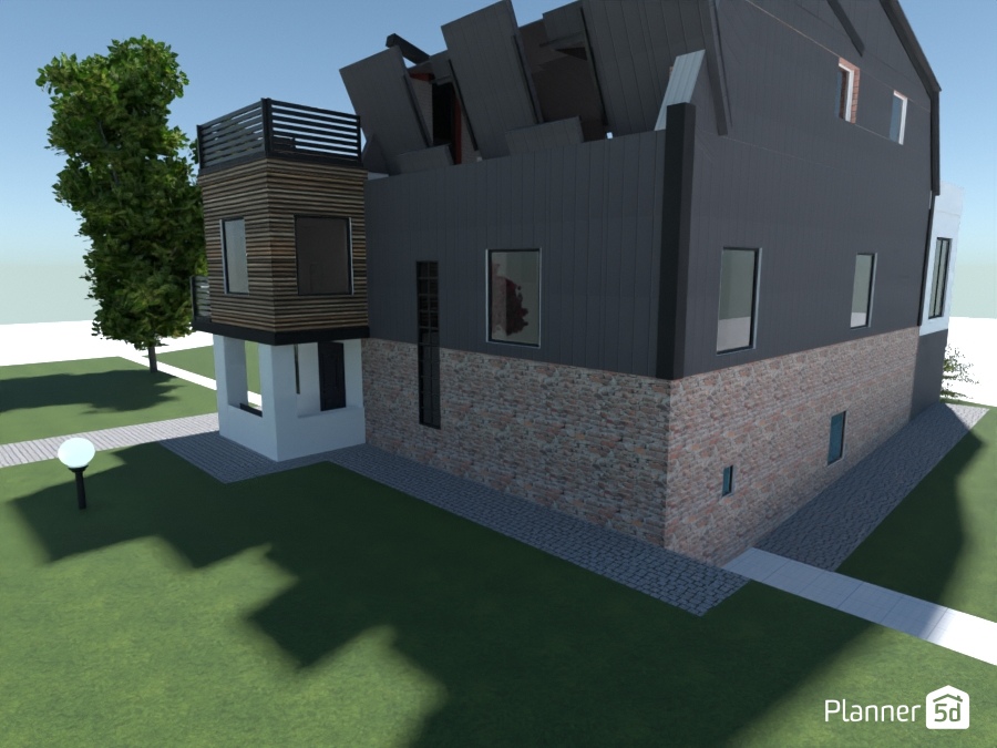 Фасад черный #23528738 by Marya Kosolapowa