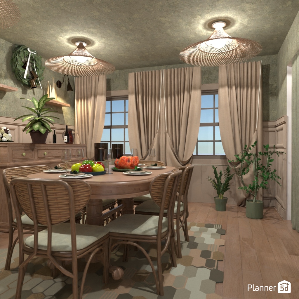 DB: Thanksgiving Day - room shell copy #23424491 by Editors Choice