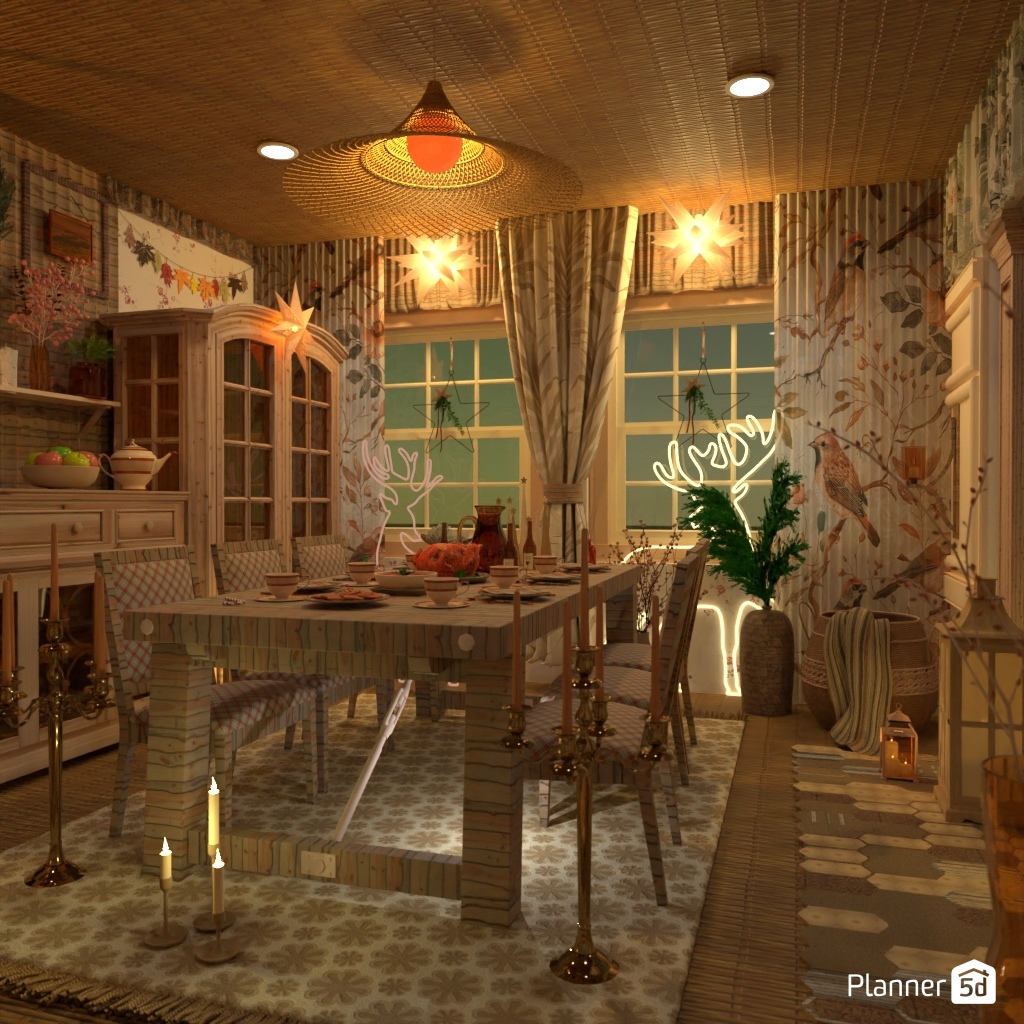 DB: Thanksgiving Day - room shell copy #23426235 by Editors Choice