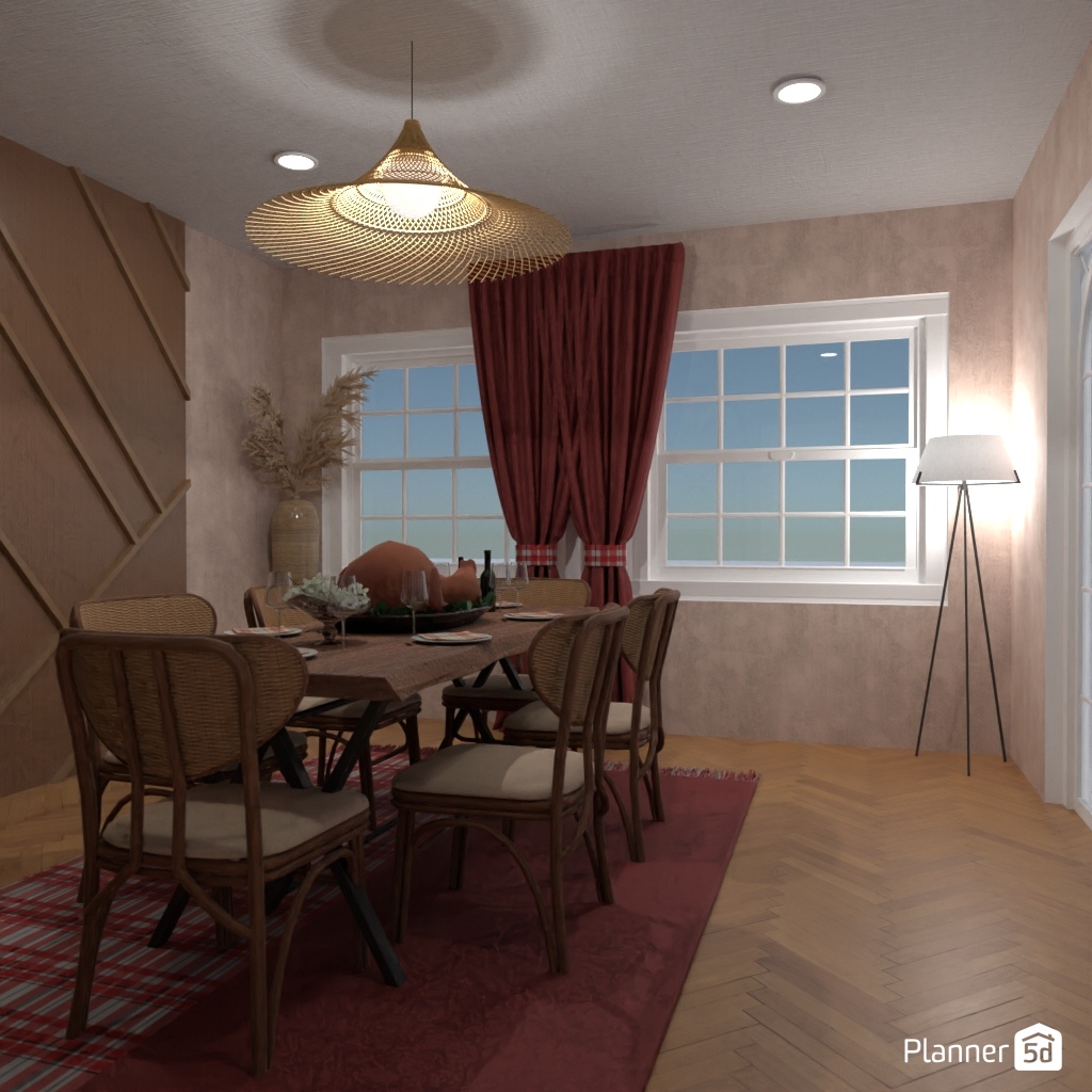 DB: Thanksgiving Day - room shell copy #23469135 by Editors Choice