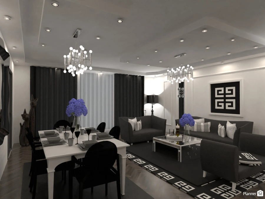 LUXURY LIVING ROOM #76787 by Maison Maeck