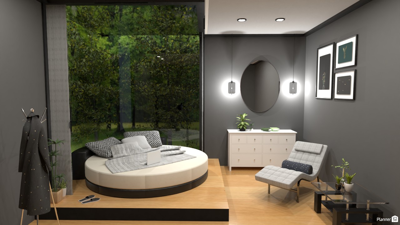 Habitación (c.g.) #4550196 by Hall Pat