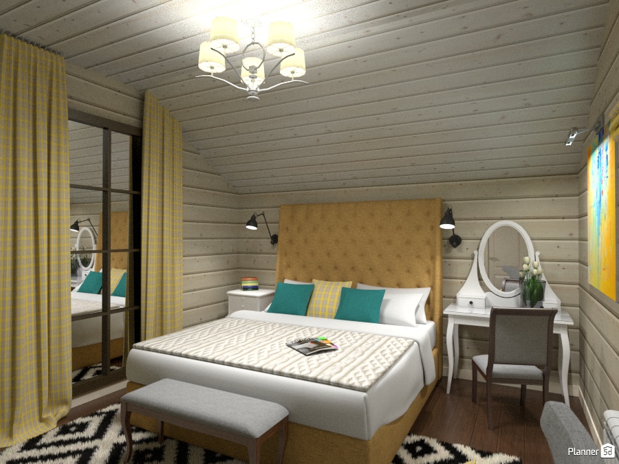 Спальня в Загородном доме #1706631 by Ольга
