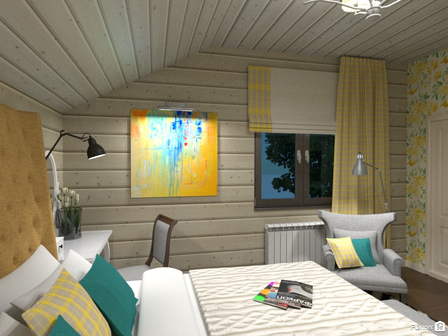 Спальня в брусовом доме #1706635 by Ольга