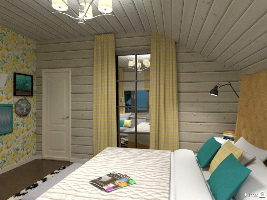 Спальня в загородном доме #1706636 by Ольга