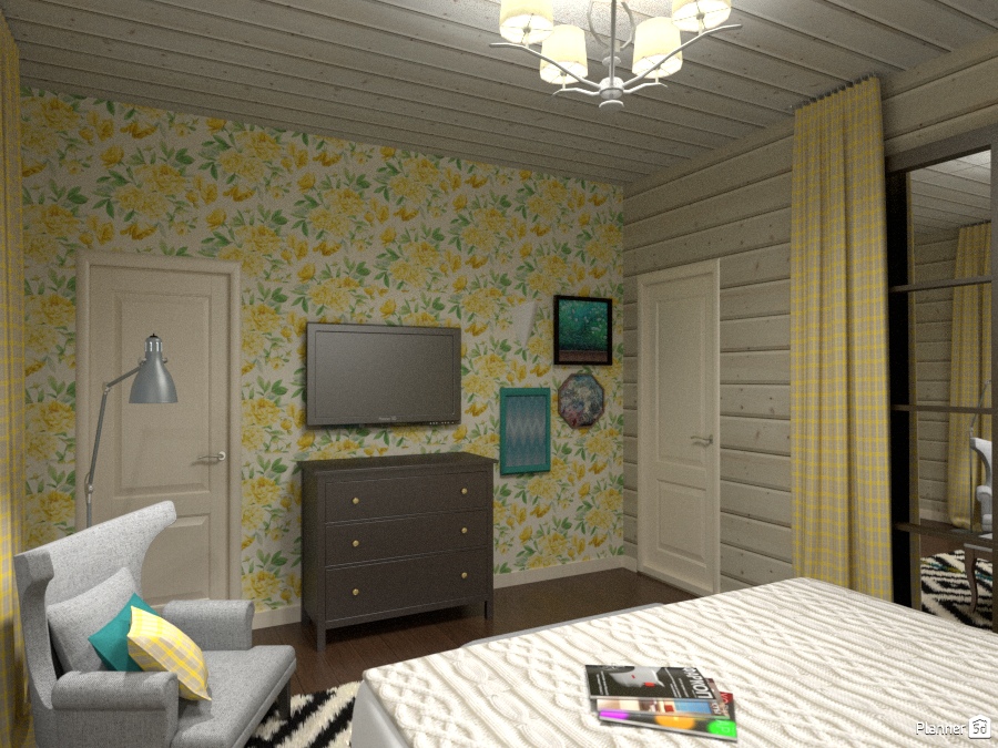 Спальня в брусовом доме #1706638 by Ольга