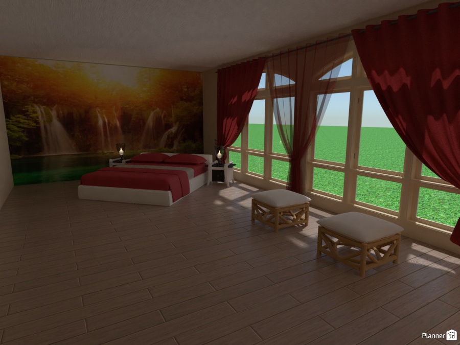 waterfall bedroom #2114004 by Anonymous