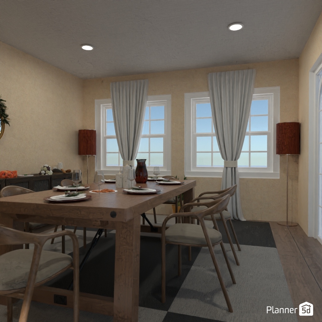 DB: Thanksgiving Day - room shell copy #23496318 by Editors Choice