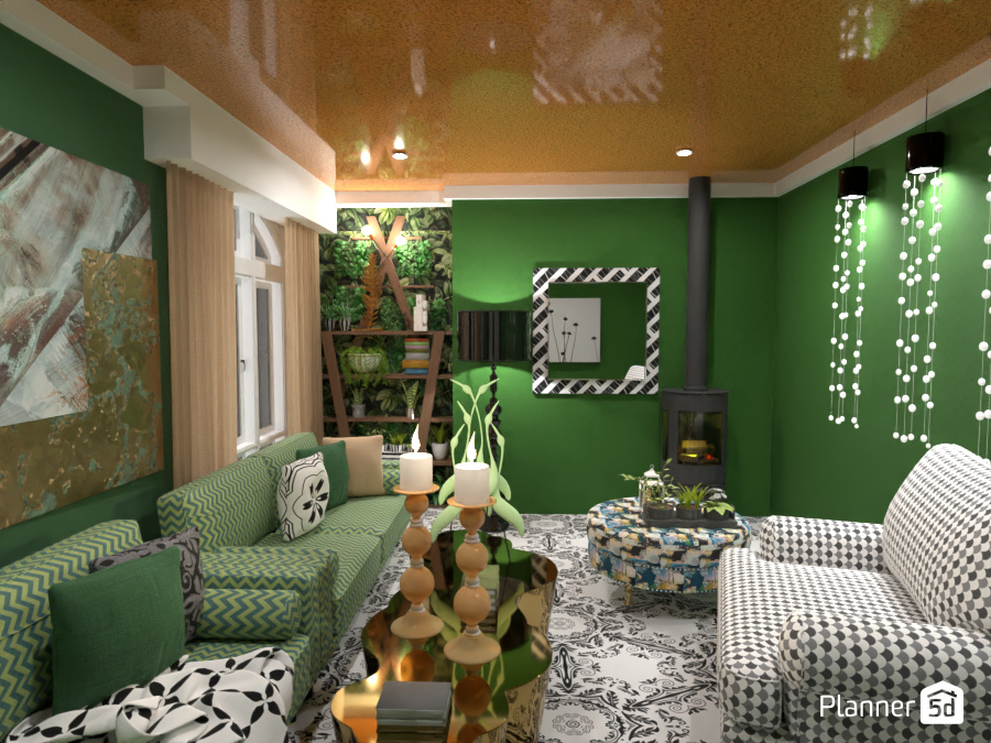 гостиная в стиле фьюжн #11043876 by Кирилл