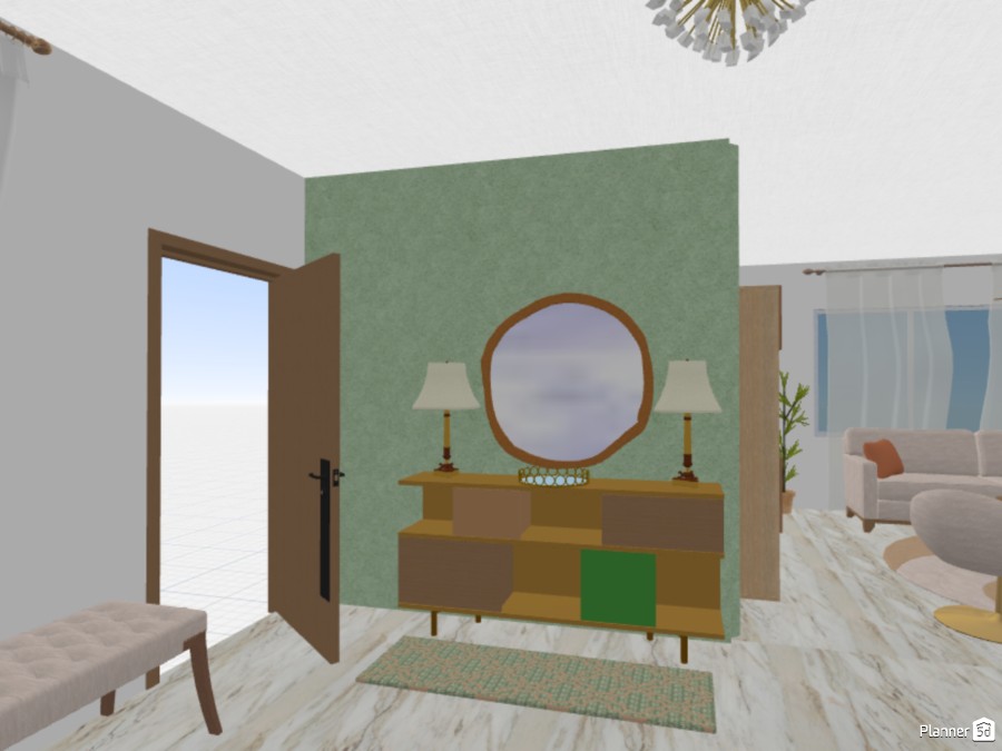 Area social Crisantemo Nov con diseño #23417103 by Maritza Castañeda