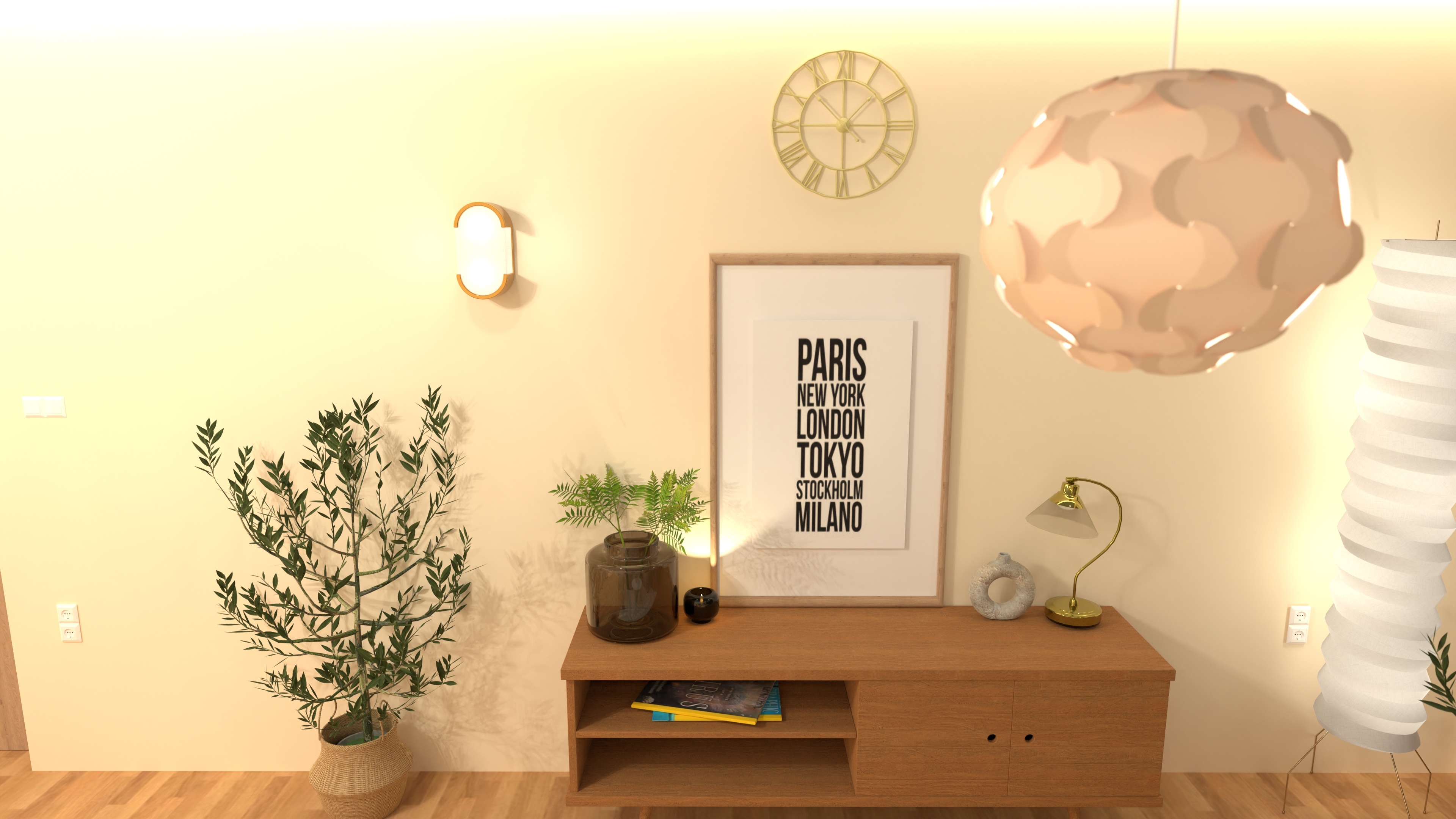 Modern Boho Living Room Aesthetic #23532830 by ZACKY DESIGNER