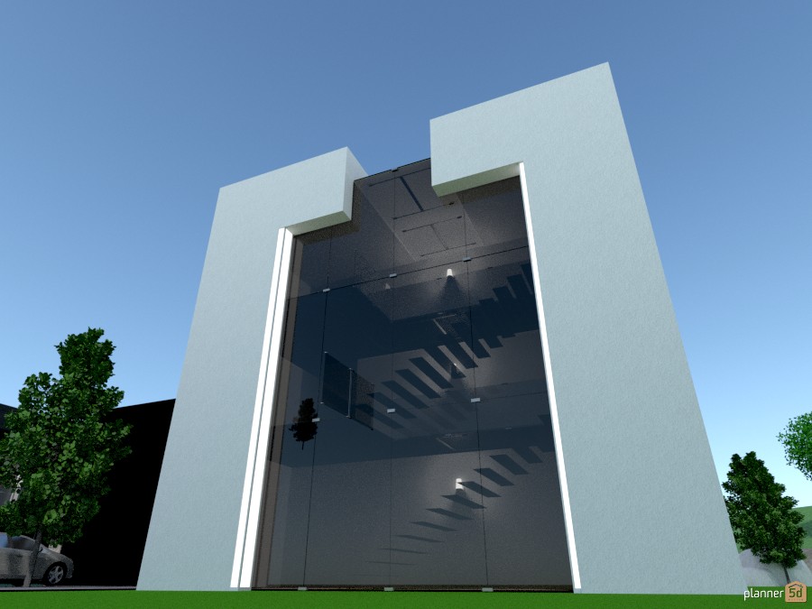 Keystone - Floating Glass Staircase #961781 by Hardy Home Design