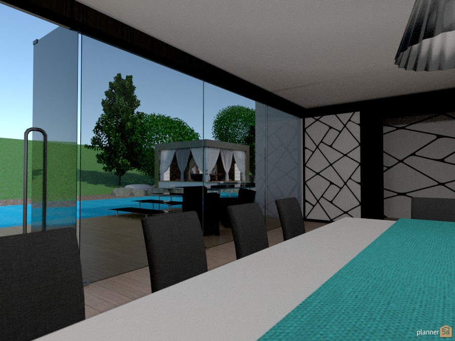 Keystone - view from dining table #961798 by Hardy Home Design