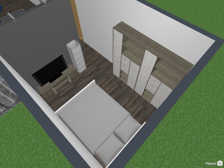 Shipping Container Home - Free Online Design | 3D Floor Plans by Planner 5D
