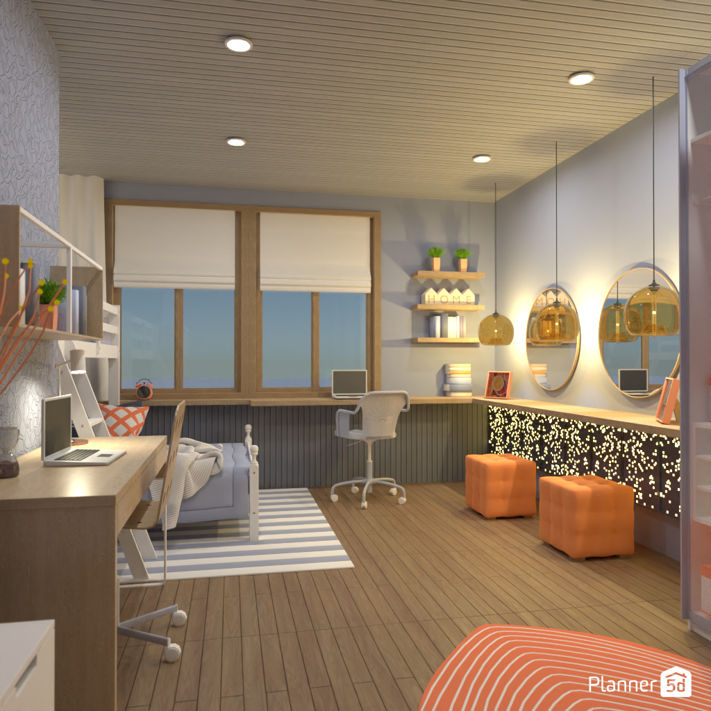 Sisters' bedroom #18965455 by Editors Choice