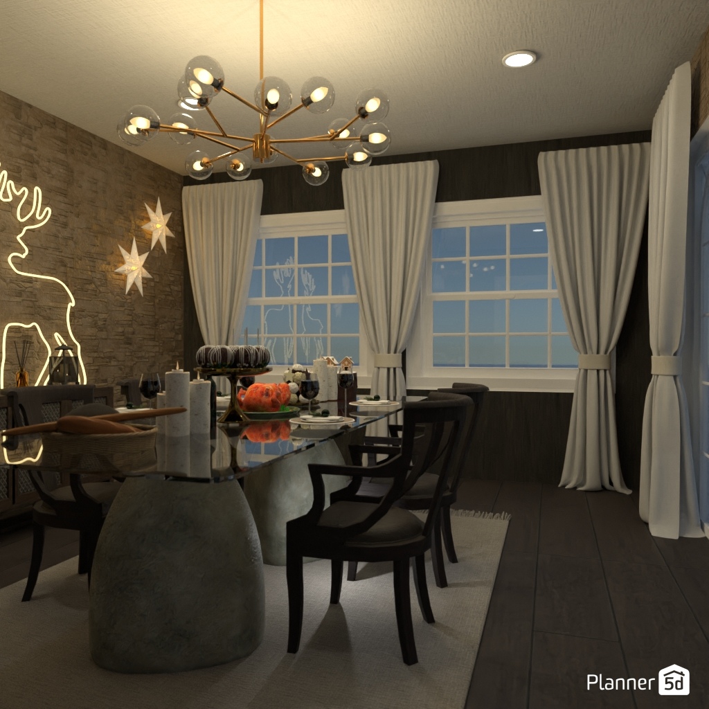 DB: Thanksgiving Day - room shell copy #23465479 by Editors Choice