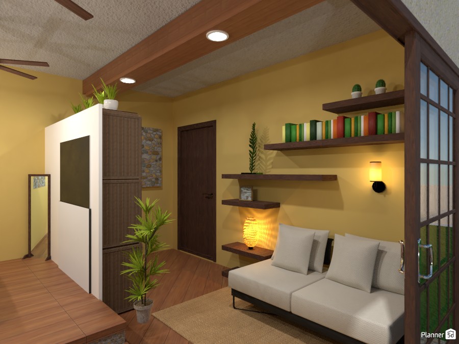 Contest: tropical bedroom with balcony II 3785611 by Elena Z image