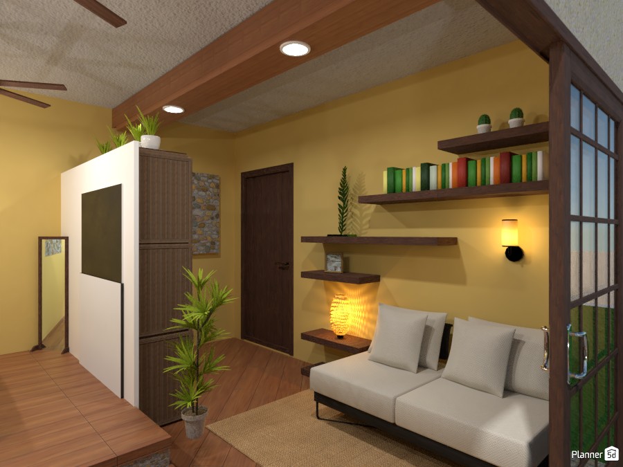 Contest: tropical bedroom with balcony II #3785611 by Elena Z