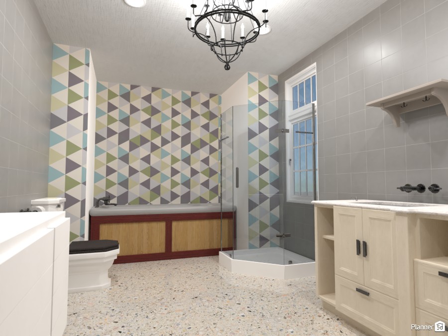 Country style bathroom 3905241 by Mark image