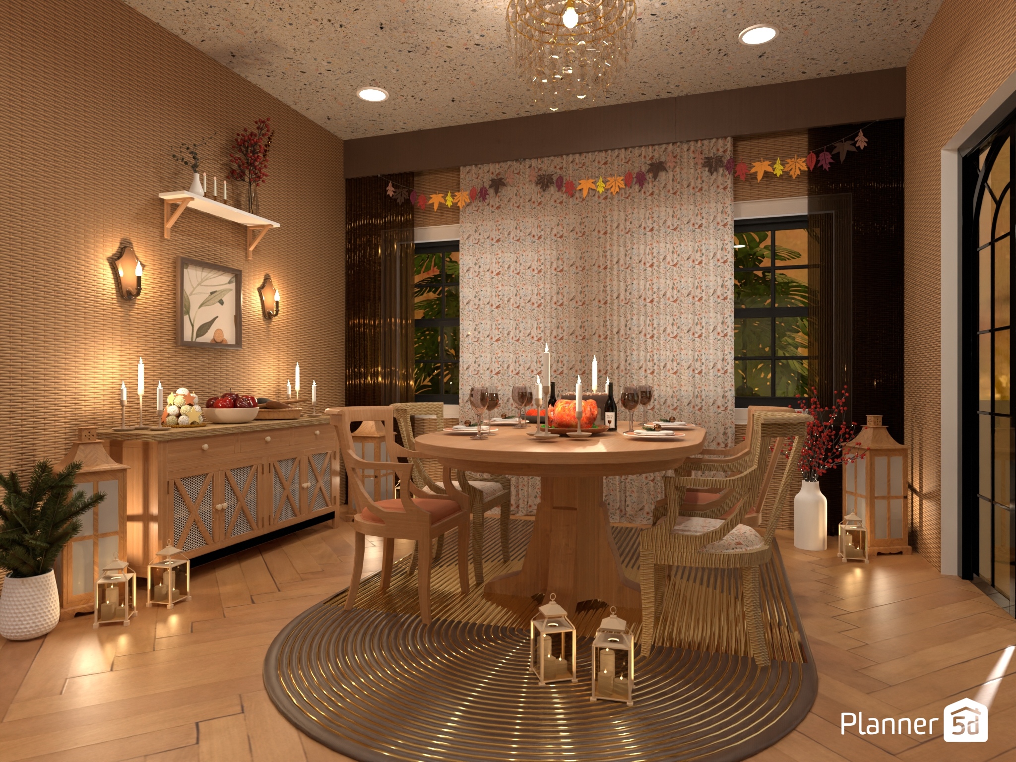 DB: Thanksgiving Day - room shell copy copy #23445879 by Hall Pat