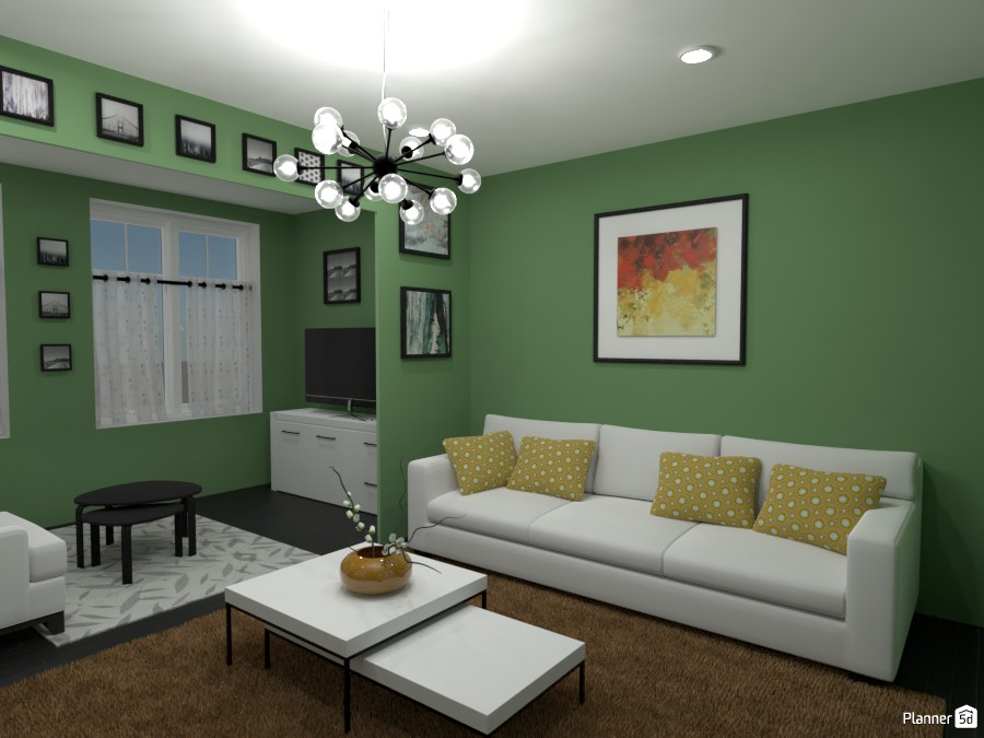 Contest: living room with paintings II #4570770 by Elena Z