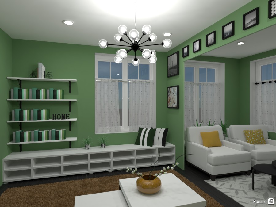 Contest: living room with paintings III #4570773 by Elena Z