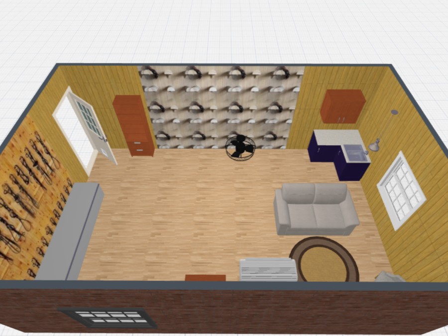 Jenny's Barn Tack Room #25128744 by Eileen Phethean