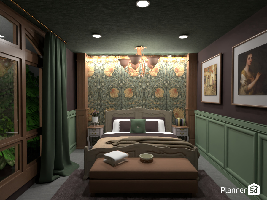 Old fashioned inspired hotel room 9318752 by Anonymous:):) image
