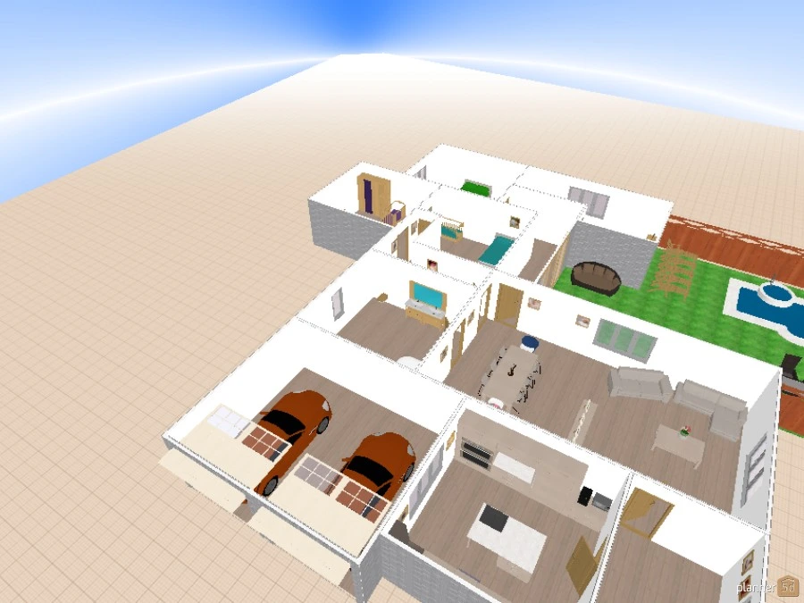 Maison plein-pied #2895764 by Estelle Misson