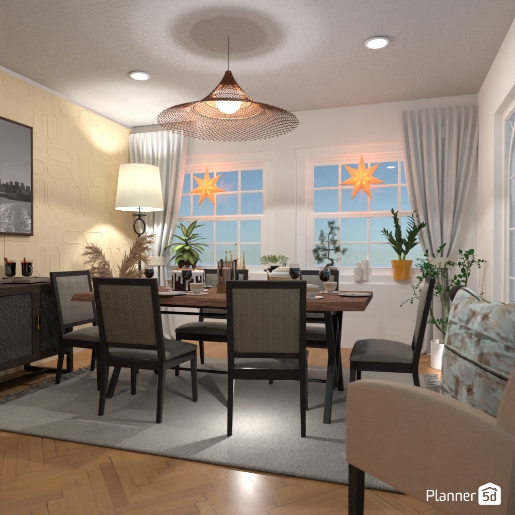 DB: Thanksgiving Day - room shell copy #23424435 by Editors Choice