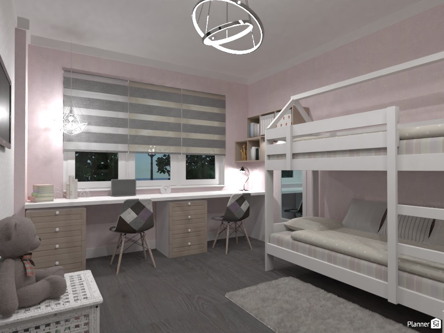 Серо-розовая детская #3115791 by Ksenia