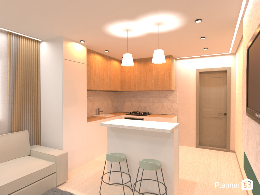 Кухня гостиная #6783278 by User 41941162