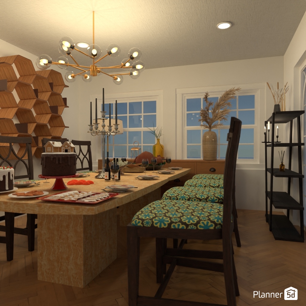 DB: Thanksgiving Day - room shell copy #23476827 by Editors Choice