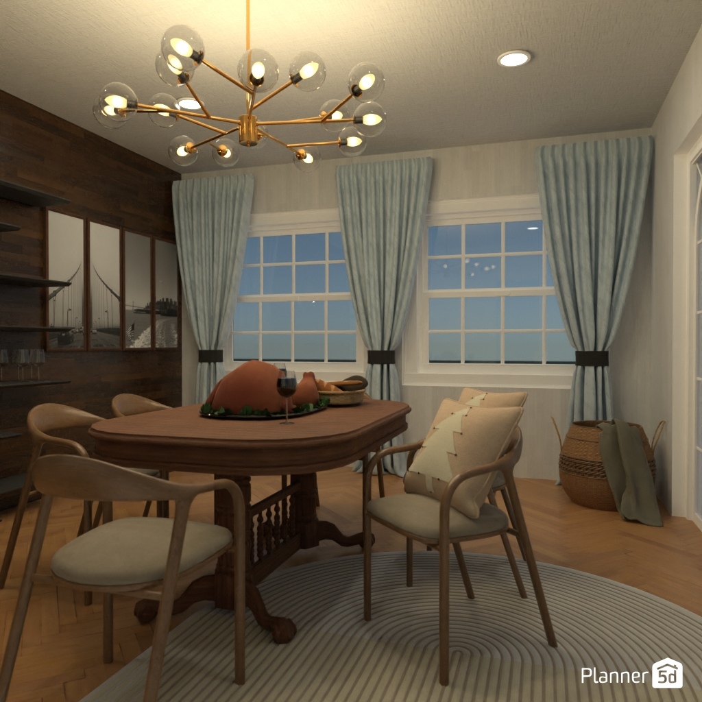 DB: Thanksgiving Day - room shell copy #23406403 by Editors Choice