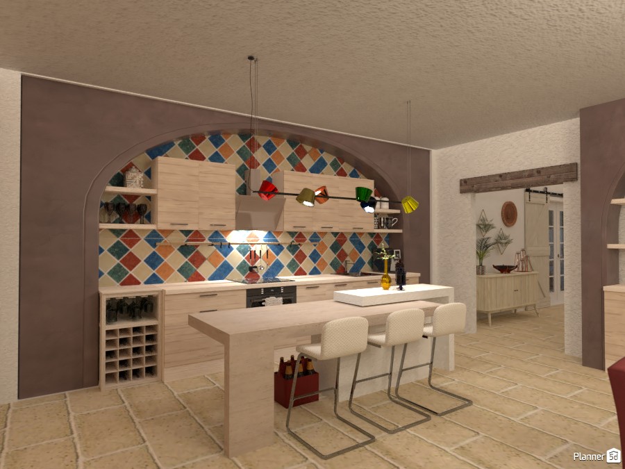 Villa sullo Jonio: Cucina #4621568 by Micaela Maccaferri