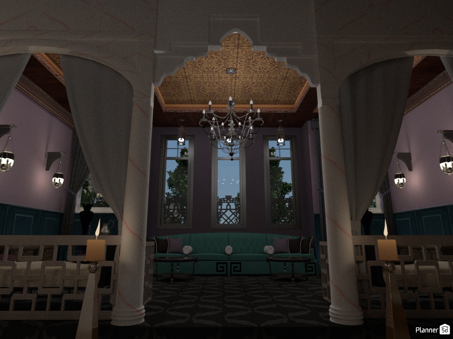 Восточная гостиная #1399109 by Elena Strenova