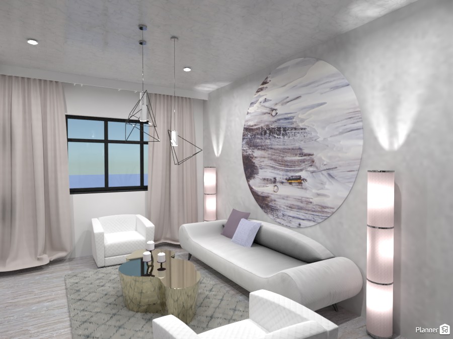 Гостиная в стиле минимализм #4773023 by Olga