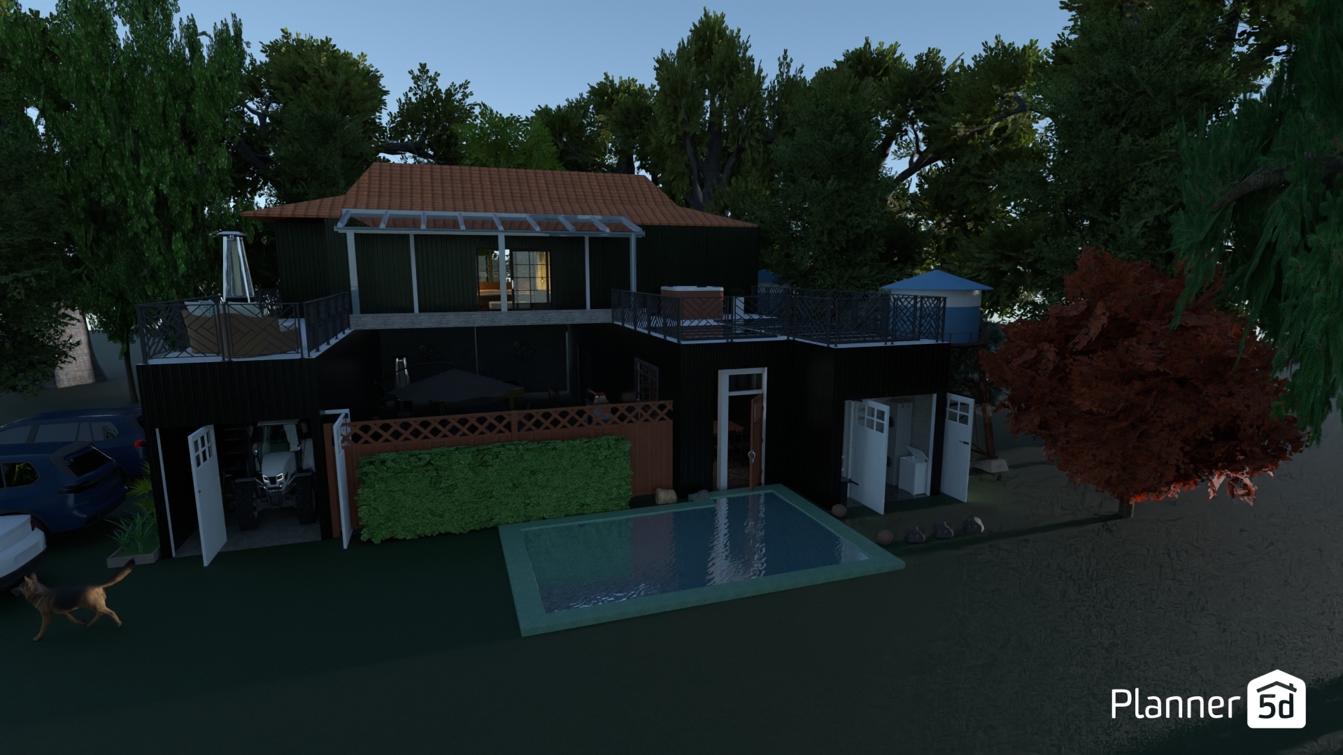 Dream with piranha pond #31630884 by User 108667707