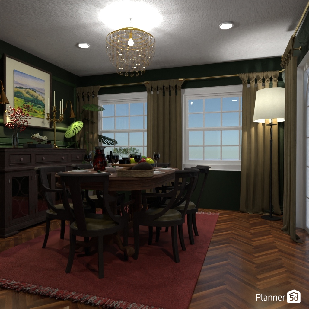 DB: Thanksgiving Day - room shell copy #23474711 by Editors Choice