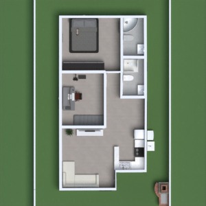 floorplans 独栋别墅 3d