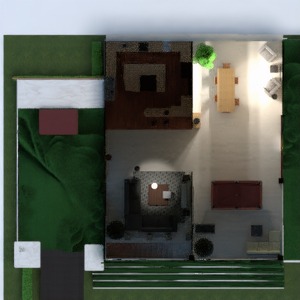 floorplans namas terasa baldai dekoras vonia miegamasis virtuvė eksterjeras apšvietimas valgomasis аrchitektūra sandėliukas 3d