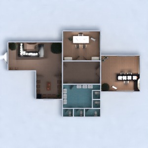 floorplans 家具 浴室 办公室 3d
