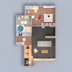 planos apartamento casa decoración cuarto de baño dormitorio salón cocina despacho iluminación hogar comedor descansillo 3d