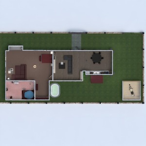 floorplans 公寓 家具 装饰 3d