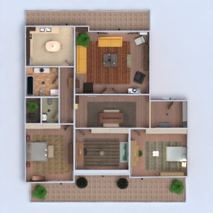 floorplans apartment furniture decor bathroom bedroom living room kitchen kids room office household dining room architecture entryway 3d
