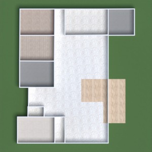 floorplans 浴室 储物室 独栋别墅 露台 3d